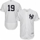 NEW YORK YANKEES #19 MASAHIRO TANAKA HOME WHITE FLEXBASE JERSEY