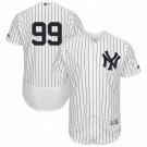 NEW YORK YANKEES #99 AARON JUDGE HOME WHITE FLEXBASE JERSEY
