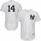 NEW YORK YANKEES #14 STARLIN CASTRO HOME WHITE FLEXBASE JERSEY