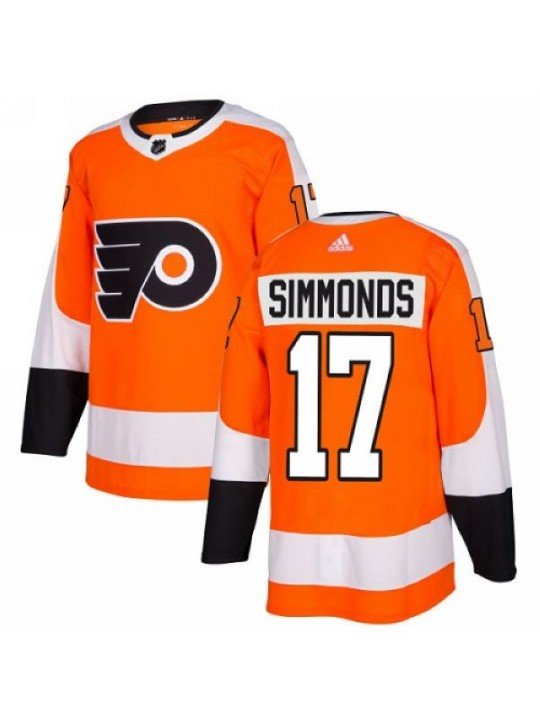 MEN'S PHILADELPHIA FLYERS #17 WAYNE SIMMONDS ORANGE JERSEY