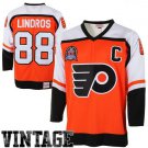 MEN'S PHILADELPHIA FLYERS #88 ERIC LINDROS ORANGE THROWBACK JERSEY