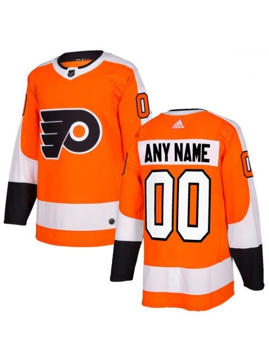 MEN'S PHILADELPHIA FLYERS CUSTOMIZED ORANGE JERSEY