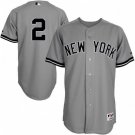NEW YORK YANKEES #2 DEREK JETER GRAY JERSEY