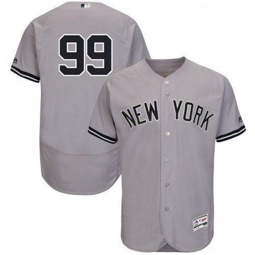 NEW YORK YANKEES #99 AARON JUDGE GRAY FLEXBASE JERSEY