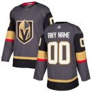 MEN'S VEGAS GOLDEN KNIGHTS CUSTOMIZED GRAY JERSEY