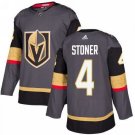 MEN'S VEGAS GOLDEN KNIGHTS #4 CLAYTON STONER GRAY JERSEY