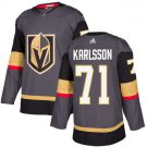 MEN'S VEGAS GOLDEN KNIGHTS #71 WILLIAM KARLSSON GRAY JERSEY