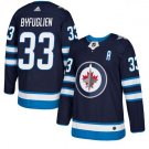 MEN'S WINNIPEG JETS #33 DUSTIN BYFUGLIEN NAVY JERSEY