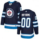 MEN'S WINNIPEG JETS CUSTOMIZED NAVY JERSEY