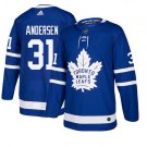 MEN'S TORONTO MAPLE LEAFS #31 FREDERIK ANDERSEN BLUE JERSEY