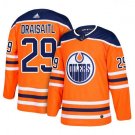 MEN'S EDMONTON OILERS #29 LEON DRAISAITL ORANGE JERSEY