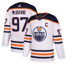 MEN'S EDMONTON OILERS #97 CONNOR MCDAVID WHITE JERSEY