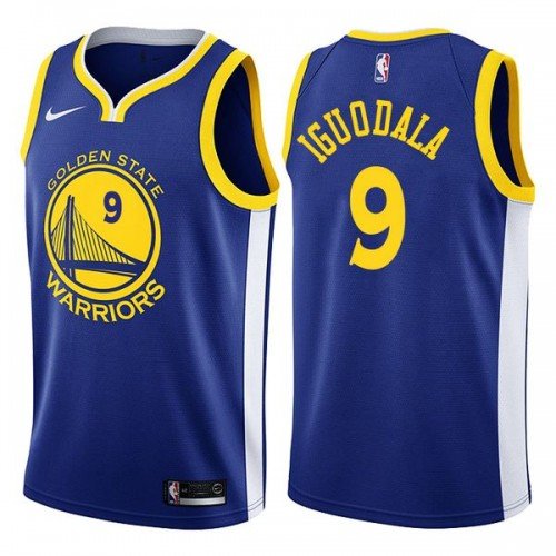 Mens GOLDEN STATE WARRIORS #9 ANDRE IGUODALA BLUE SWINGMAN JERSEY