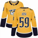 MEN'S NASHVILLE PREDATORS #59 ROMAN JOSI YELLOW JERSEY