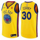 Mens GOLDEN STATE WARRIORS #30 STEPHEN CURRY CITY EDITION GOLD SWINGMAN JERSEY