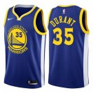 Mens GOLDEN STATE WARRIORS #35 KEVIN DURANT BLUE SWINGMAN JERSEY