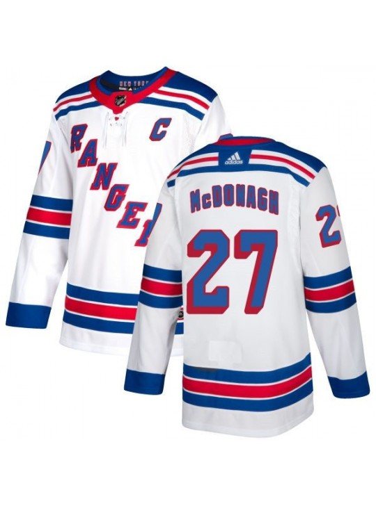 MEN'S NEW YORK RANGERS #27 RYAN MCDONAGH WHITE JERSEY