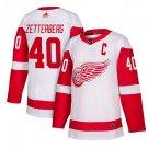 MEN'S DETROIT RED WINGS #40 HENRIK ZETTERBERG WHITE JERSEY