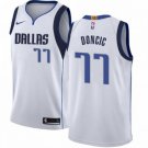 Mens DALLAS MAVERICKS #77 LUKA DONCIC WHITE SWINGMAN JERSEY