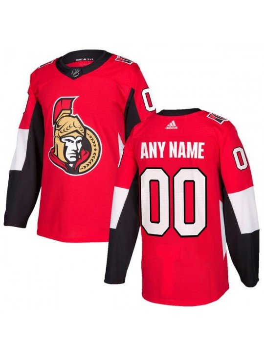 MEN'S OTTAWA SENATORS CUSTOMIZED RED JERSEY