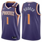 Mens PHOENIX SUNS #1 DEVIN BOOKER PURPLE SWINGMAN JERSEY