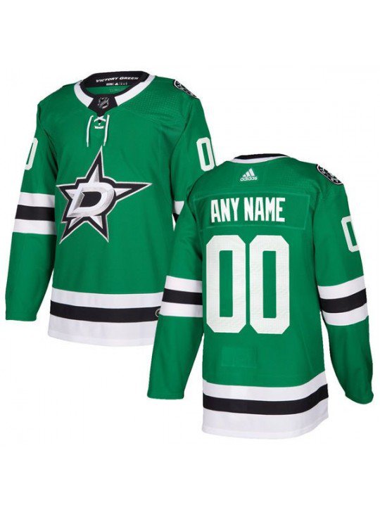 MEN'S DALLAS STARS CUSTOMIZED GREEN JERSEY