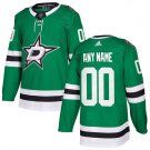 MEN'S DALLAS STARS CUSTOMIZED GREEN JERSEY