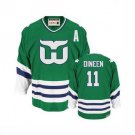 MEN'S HARTFORD WHALERS #11 KEVIN DINEEN GREEN THROWBACK JERSEY