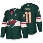 MEN'S MINNESOTA WILD #11 ZACH PARISE GREEN JERSEY