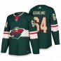 MEN'S MINNESOTA WILD #64 MIKAEL GRANLUND GREEN JERSEY