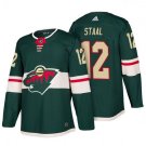 MEN'S MINNESOTA WILD #12 ERIC STAAL GREEN JERSEY