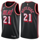 Mens MIAMI HEAT #21 HASSAN WHITESIDE BLACK SWINGMAN JERSEY