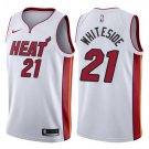Mens MIAMI HEAT #21 HASSAN WHITESIDE WHITE SWINGMAN JERSEY
