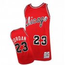 MEN'S CHICAGO BULLS #23 MICHAEL JORDAN RED HARDWOOD CLASSICS JERSEY