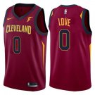 Mens CLEVELAND CAVALIERS #0 KEVIN LOVE BURGUNDY SWINGMAN JERSEY