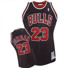 MEN'S CHICAGO BULLS #23 MICHAEL JORDAN BLACK/RED JERSEY