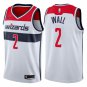 Mens WASHINGTON WIZARDS #2 JOHN WALL WHITE SWINGMAN JERSEY
