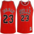 MEN'S CHICAGO BULLS #23 MICHAEL JORDAN RED JERSEY