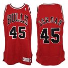 MEN'S CHICAGO BULLS #45 MICHAEL JORDAN RED JERSEY