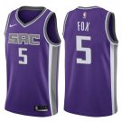 MEN'S SACRAMENTO KINGS #5 DE'AARON FOX PURPLE SWINGMAN JERSEY