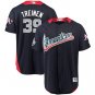 Mens Athletics #39 Blake Treinen Navy Blue 2018 All-Star Baseball Jersey