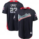Mens Mariners #23 Nelson Cruz Navy Blue 2018 All-Star  Baseball Jersey