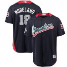 Mens Red Sox #18 Mitch Moreland Navy Blue 2018 All-Star  Baseball Jersey