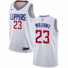 Men's Los Angeles Clippers #23 Louis Williams White New Jersey