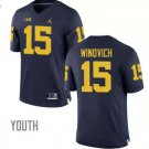 Youth Michigan Wolverines #15 WINOVICH Football Jersey NCAA