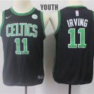 Youth/Kids Boston Celtics 11 Kyrie Irving Basketball Black Jersey