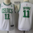 Youth/Kids Boston Celtics 11 Kyrie Irving Basketball White Jersey