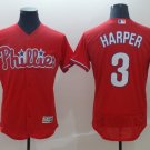 2019 Men's Philadelphia Phillies #3 Bryce Harper Flexbase Baseball Jersey