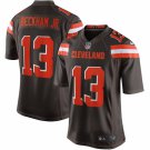 Youth Cleveland Browns #13 Odell Beckham Jr Brown Game Jersey