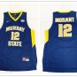 Men's Murray State #12 Ja Morant Navy Blue College Basketball Jersey
